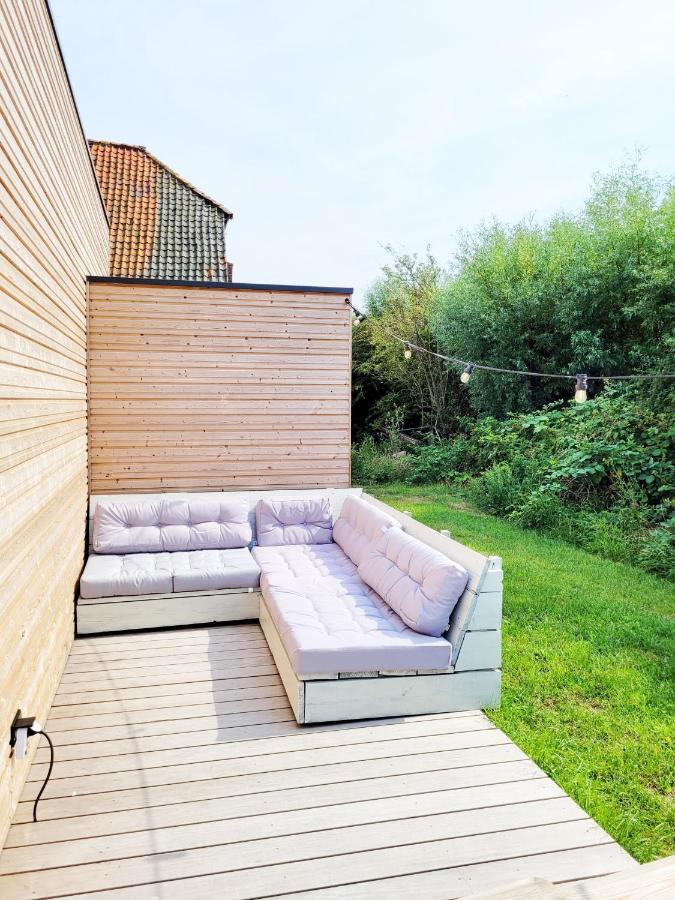 Tiny House Lantliv Oostkapelle, Bij De Boer Villa Ngoại thất bức ảnh