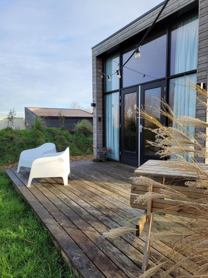 Tiny House Lantliv Oostkapelle, Bij De Boer Villa Ngoại thất bức ảnh