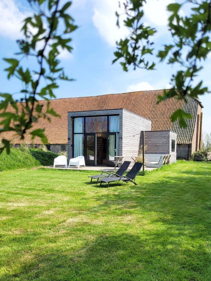 Tiny House Lantliv Oostkapelle, Bij De Boer Villa Ngoại thất bức ảnh