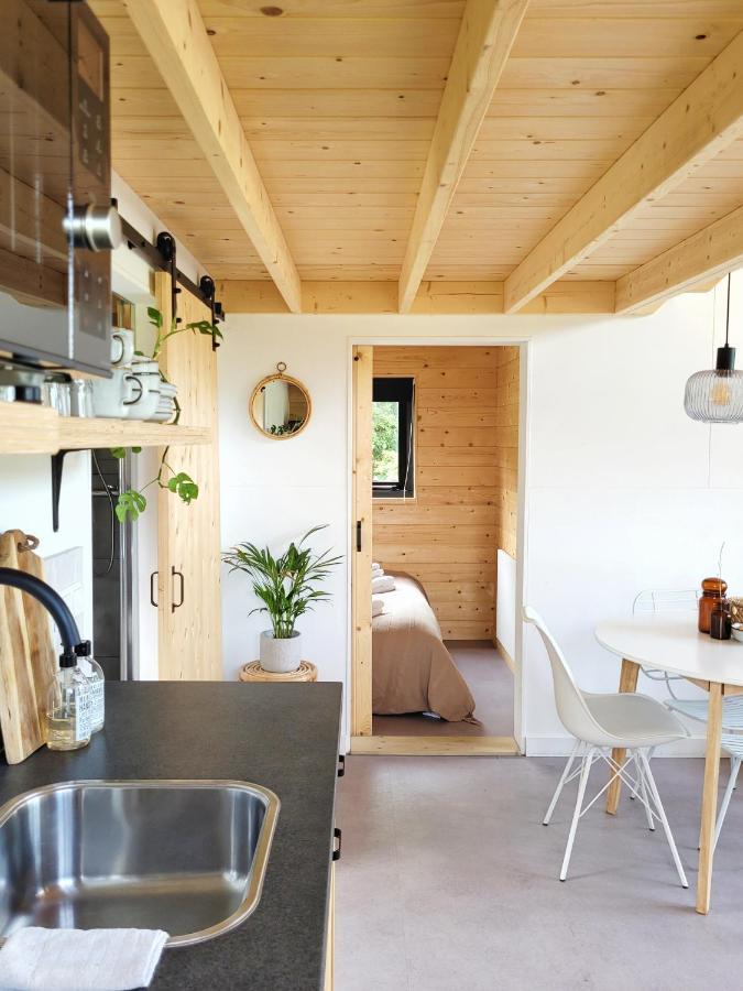 Tiny House Lantliv Oostkapelle, Bij De Boer Villa Ngoại thất bức ảnh
