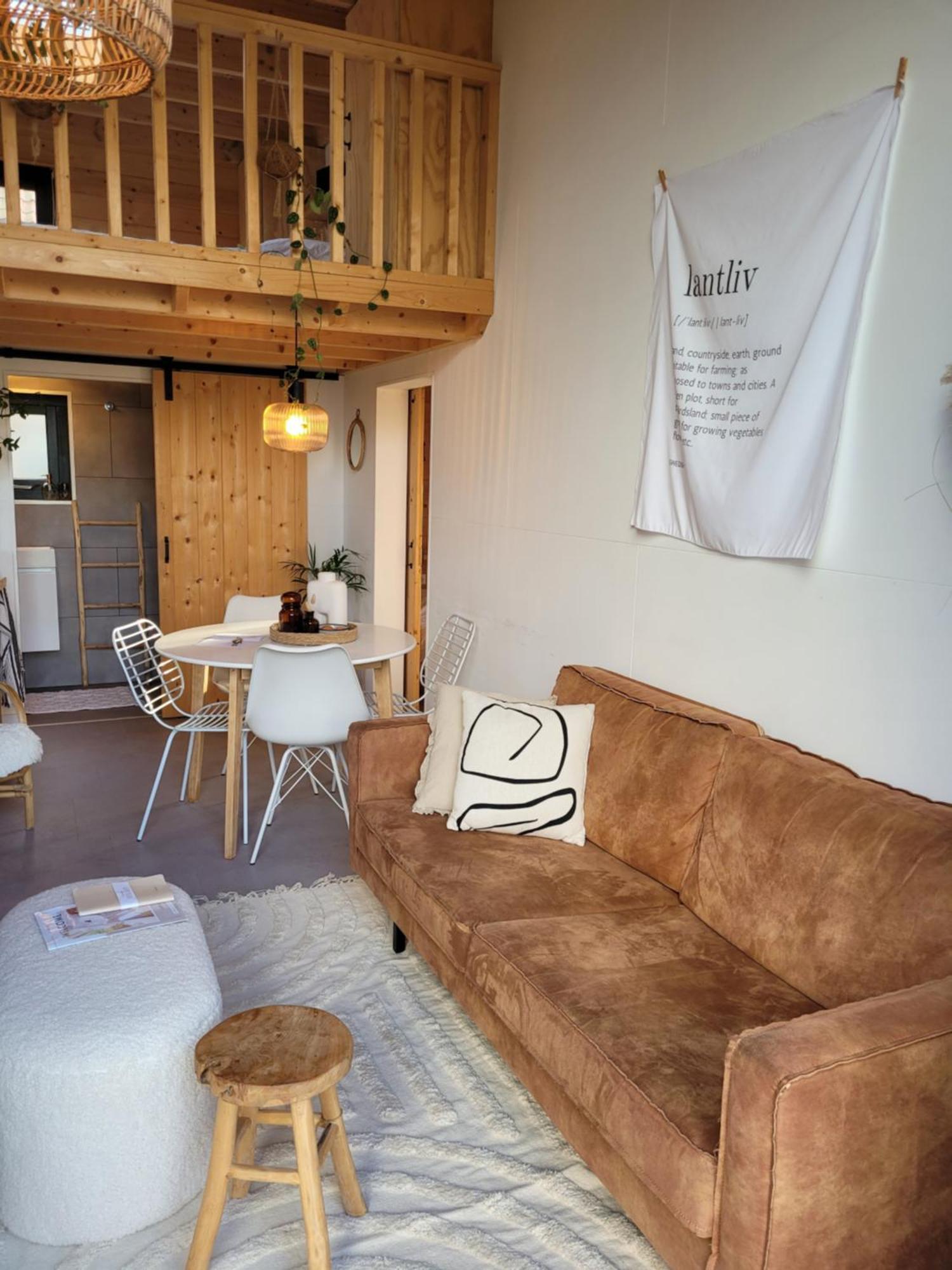 Tiny House Lantliv Oostkapelle, Bij De Boer Villa Ngoại thất bức ảnh